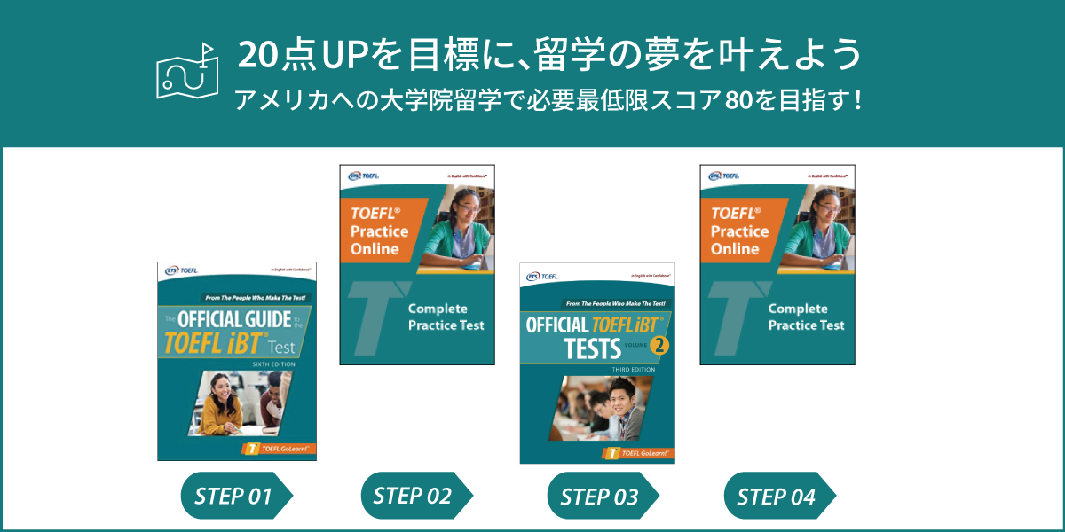 点upを目標に 留学の夢を叶えよう アメリカへの大学院留学で必要最低限スコア80を目指す Toeflテスト公式教材ショップからのご提案 Toefl テスト公式教材ショップブログ